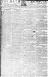 Bath Chronicle and Weekly Gazette Thursday 06 March 1788 Page 1