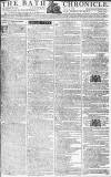 Bath Chronicle and Weekly Gazette Thursday 03 April 1788 Page 1