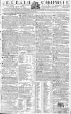 Bath Chronicle and Weekly Gazette Thursday 25 February 1790 Page 1
