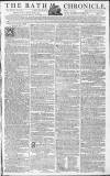 Bath Chronicle and Weekly Gazette Thursday 19 March 1789 Page 1