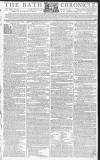 Bath Chronicle and Weekly Gazette Thursday 07 January 1790 Page 1