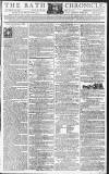 Bath Chronicle and Weekly Gazette Thursday 20 May 1790 Page 1