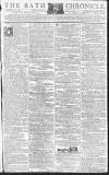 Bath Chronicle and Weekly Gazette Thursday 24 June 1790 Page 1