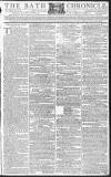 Bath Chronicle and Weekly Gazette Thursday 22 July 1790 Page 1