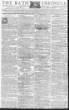 Bath Chronicle and Weekly Gazette Thursday 02 December 1790 Page 1