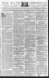 Bath Chronicle and Weekly Gazette Thursday 17 February 1791 Page 1