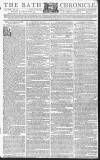 Bath Chronicle and Weekly Gazette Thursday 15 December 1791 Page 1