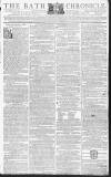 Bath Chronicle and Weekly Gazette Thursday 22 December 1791 Page 1