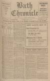 Bath Chronicle and Weekly Gazette Saturday 07 April 1917 Page 1