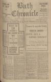 Bath Chronicle and Weekly Gazette Saturday 30 June 1917 Page 1