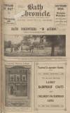 Bath Chronicle and Weekly Gazette Saturday 21 July 1917 Page 1