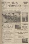 Bath Chronicle and Weekly Gazette Saturday 11 August 1917 Page 1