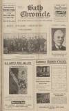 Bath Chronicle and Weekly Gazette Saturday 01 December 1917 Page 1