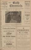 Bath Chronicle and Weekly Gazette Saturday 02 November 1918 Page 1