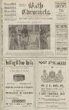Bath Chronicle and Weekly Gazette Saturday 31 January 1920 Page 1