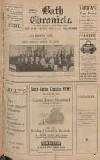Bath Chronicle and Weekly Gazette Saturday 12 March 1921 Page 1