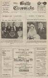 Bath Chronicle and Weekly Gazette Saturday 17 November 1923 Page 1