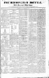 Birmingham Journal Saturday 01 October 1825 Page 1
