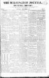 Birmingham Journal Saturday 22 October 1825 Page 1