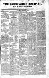 Birmingham Journal Saturday 25 March 1826 Page 1