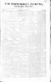 Birmingham Journal Saturday 09 June 1827 Page 1