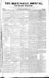 Birmingham Journal Saturday 15 December 1827 Page 1