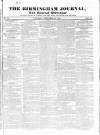 Birmingham Journal Saturday 15 November 1828 Page 1