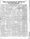 Birmingham Journal Saturday 06 December 1828 Page 1