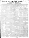 Birmingham Journal Saturday 01 October 1831 Page 1