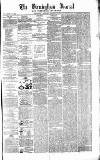 Birmingham Journal Wednesday 14 January 1857 Page 1