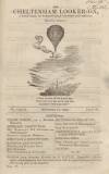 Cheltenham Looker-On Saturday 17 November 1838 Page 1
