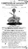 Cheltenham Looker-On Saturday 05 January 1839 Page 1