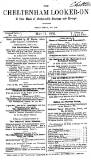 Cheltenham Looker-On Saturday 11 May 1839 Page 1