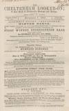 Cheltenham Looker-On Saturday 01 November 1845 Page 1