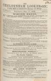 Cheltenham Looker-On Saturday 17 October 1846 Page 1