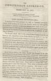 Cheltenham Looker-On Saturday 13 February 1847 Page 1