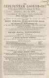 Cheltenham Looker-On Saturday 25 November 1848 Page 1