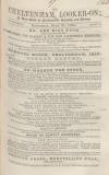 Cheltenham Looker-On Saturday 21 September 1850 Page 1