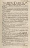 Cheltenham Looker-On Saturday 26 June 1852 Page 1