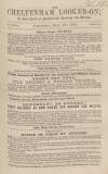 Cheltenham Looker-On Saturday 23 September 1854 Page 1