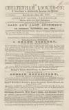 Cheltenham Looker-On Saturday 23 December 1854 Page 1