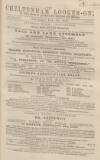 Cheltenham Looker-On Saturday 14 February 1857 Page 1