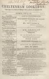 Cheltenham Looker-On Saturday 23 June 1860 Page 1