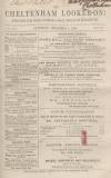Cheltenham Looker-On Saturday 01 December 1860 Page 1