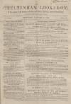 Cheltenham Looker-On Saturday 03 January 1863 Page 1