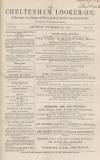 Cheltenham Looker-On Saturday 12 November 1864 Page 1