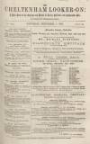 Cheltenham Looker-On Saturday 05 September 1868 Page 1