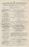 Cheltenham Looker-On Saturday 16 January 1869 Page 1