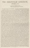 Cheltenham Looker-On Saturday 11 September 1869 Page 3