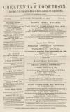 Cheltenham Looker-On Saturday 27 November 1869 Page 1